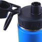 DRINCO Stainless Steel Water Bottle Spout Lid Vacuum Insulated Double Wall Water Bottle Wide Mouth (40oz 32oz 22oz 18oz 14oz) Leak Proof Keeps Cold or Hot (22 oz, 22oz Royal Blue)