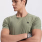 Mens Seamless Workout T-Shirts Lightweight Moisture Wicking Running Hiking Camping Tennis Pickleball Shirts for Men