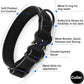 Plutus Pet Tactical Dog Collar, Reflective, Adjustable Heavy Duty Dog Collar, Soft Padded and Comfortable, for Small Medium and Large Dogs (Black, M)