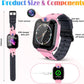 Goodatech Smart Watch for Kids Boys Girls Learning Toys with 16 Games Phone Call SOS, Camera Voice Music Player Recorder Alarm Clock,4-12 Years Birthday (Pink)