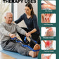 Trideer Stretching Strap for Physical Therapy, Non-Elastic Yoga Straps for Stretching with 10 Loops, Durable Nylon Stretch Bands for Exercise, Pilates, Gymnastics, Leg Stretcher with Guidance and Drawstring Bag