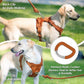 No Pull Dog Harness, Puppy Vest with Front Clip for Small Medium Large Sized Dog(Carmel Brown,XS)