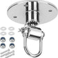 Boxerpoint Speed Bag Swivel Kit - Small Silver 360° - Mounting Hardware & Swivel Clip for Boxing Equipment