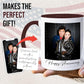 Ship Next Day Custom Mug Design Your Own Photo Text Personalized Picture Gifts for Women Men Customized Gifts Idea Personalized Coffee Mugs 15oz Dark Red Handle