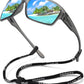 STORYCOAST Polarized Sports Sunglasses for Men Women Unbreakable Frame Cycling Fishing Driving