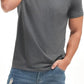VEIISAR Premium V Neck T Shirts for Men - Modern Fitted Tees Vneck Undershirts