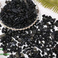 1lb Obsidian Aquarium Gravel Rocks Natural Tumbled Healing Crystal Chips Bulk Gemstones Tumbled Crushed Stones for Fountain Vase Filler Planters Decorative Fish Tank Potted Reiki Energy Balancing