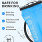 UTOBEST Hydration Bladder,TPU Water Bladder,Water Bladder for Hiking Backpack,BPA Free,Wide Opening,Leak-Proof,Water Reservoir for Hiking Cycling Camping Running