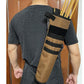 KRATARC Archery Lightweight Back Arrow Quiver Dual Use Foldable Compact Hip Arrows Bag with Molle System Hanged for Target Shooting