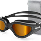 OMID Swim Goggles, P2 Polarized Swimming Goggles for Men Anti-fog Goggles Swimming for Adult Women