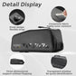 ROCKBROS Top Tube Bike Bag Waterproof Bike Frame Bag Lightweight Buckle Lock Design TPU Material Top Tube Bag Easy Install Cycling Top Tube Front Frame Pack 1L Capacity