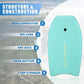 Reed Body Board 33 Inches Bodyboard Body Boards for Beach Kids Lightweight EPS Core Dual Channel Double Swivel Coiled Wrist Leash for All Surfing Levels