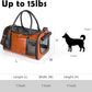 Dog Soft-Sided Carriers Pet Carrier for Small Dogs Cats, Fashion PU Leather Small Dog Carrier Pet Purse, Airline Approved Travel Pet Carrier for Puppy Kitten Small Animals