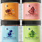 kin+kind Superfood Supplement Set for Dogs & Cats - Boost Immunity, Promotes Healthy Skin & Coat, Hip & Joint, Healthy Digestion - Made in USA - Superset (4 x 8 oz)