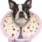CuteBone Inflatable Dog Donut Collar Alternative for Large Dogs After Surgery-Double Adjustable Neck Range P23SO00104L