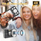 4K Digital Camera for Teens, FHD 64MP Digital Camera for Kids with 64GB SD Card, 18X Digital Zoom Cameras for Photography, Point and Shoot Video Camera for Kids, Black
