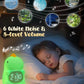 Dinosaus Alarm Clock for Kids with Night Light, Sleep Training Clock Time to Wake Clock, Rechargeable Silicone Light for Bedroom, Perfect Sleep Companion for Boys Girls