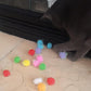 50-Pack Soft Cat Toy Balls – Fun Playtime & Exercise for All Cats (1.5 inch, Cat Toys Mega Set)