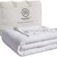 Threadmill Summer Muslin King Size Blanket | 4 Layer 100% Cotton Gauze Blanket | Lightweight, Soft, and Breathable Muslin Blanket for All Seasons | White
