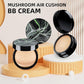 Mushroom Head Air Cushion CC Cream - BB Cream Foundation Makeup Moisturizing Concealer Long-Lasting, Cushion Foundation Full Coverage Self Adjusting for Mature Skin & All Skin Types(Ivory)