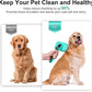 Dogs Self Cleaning Slicker Brush for Shedding & Grooming Short Long Haired Pets, Removes Loose Fur, Undercoat, Mats, Tangled for Large Medium Small Sensitive Skin of Cats. Easy to Cleaning