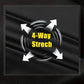 Men's Capri Pants 3/4 Joggers Gym/Workout/Hiking Below Knee Long Shorts Lightweight Quick Dry with Zipper Pockets