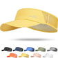 GXCROR Sports Sun Visor Hat Men Women, Lightweight Breathable Quick Dry Sports Sun Hat for Running Golf Tennis