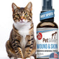 PetSilver Wound & Skin Spray for Cats - Chelated Silver, Superior to Colloidal Silver - Wound Care, Allergy & Itch Relief, Hot Spot Treatment for Cats - Natural Skin Soother - Made in USA - 2 fl oz