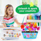 IELEK Paint & Plant Growing Flower Garden Kit for Kids - Arts and Crafts Gardening Set Easter Gifts Kit for Girls & Boys Ages 5, 6, 7, 8, 9, 10, 11 & 12 Year Old