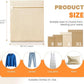 4Pcs Large Cotton Mesh Laundry Bags for Delicates,Breathable Mesh Garment Bag for Washing Machine,Travel Wash Bags with Zipper for Bras,Underwear,Socks,Clothes,Laundry Dorm Room Essentials(L)