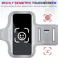 PORTHOLIC 2025 Running Armband Water Resistant Sports Phone Holder Case with Extension Strap, Key Card Slot Up to 6.9" Phone for iPhone 17/16/15/14/13 Plus Air Pro Max XR/XS, Galaxy S25/24/S10