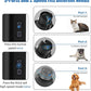 Dog Nail Grinder - 2 Speed Super Quiet and Low Vibration Electric Pet Nail Grinder - Rechargeable Dog Nail Trimmers for Small Dogs- Cat Nail Claw Clippers with 2 Level LED Lighting（Black）