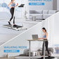 Walking Pad Treadmill with Handle Bar 3.0 HP Foldable Treadmills 300LBS Capacity Folding Walking Pad 3 in 1 Under Desk Treadmill Remote Control with APP