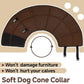 Dog Cone Collar XL, Soft Cones for Large Medium Small Dogs,Adjustable Dog Cone Alternative to Stop Licking, Comfy Elizabethan Collar for After Surgery Wound Healing & Hot Spots Brown
