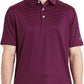 Men's Golf Polo Shirts Short Sleeve Striped Performance Moisture Wicking Dry Fit Golf Shirts for Men