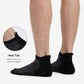 BAMBOO COOL Men's Ankle Socks Athletic Cushioned Moisture Wicking, Running Socks Arch Support Breathable, Heel Tab 8 Pack