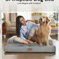 Extra Large Dog Bed Orthopedic Waterproof: Memory Foam Dog Bed for XL XLarge Extra Big Dogs - Couch Sofa - Washable with Removable Cover