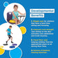 2 Pack Wobble Cushion Balance Disc - Wiggle Seat & Balance Pad for Exercise, Physical Therapy, Sensory Kids - Stability Disc, Dog Balance Disc