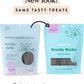 Bocce’s Bakery Dailies Brushy Sticks to Support Oral Health & Fresh Breath, Wheat-Free Dental Bars for Dogs, Made with Real Ingredients, Baked in the USA, All-Natural Coconut & Mint Recipe, Small Dogs