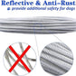 Dog Tie Out Cable for Dogs Outside Up to 250lbs,10/20/30/50/100FT Long Dog Leash&Chains,Small-Large Dogs Runner Cable for Yard,Heavy Duty Lead Line for Outdoor,Camping,Yard (250lbs 100FT, Silver)