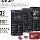 TOZO NC9 Hybrid Active Noise Cancelling Wireless Earbuds, 6 Mics ENC Clear Call, IPX8 Waterproof, in Ear Bluetooth 5.3 Headphones Stereo Bass Ear Buds 59H Playtime with LED Display 32 EQs via APP