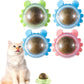 360° Catnip for Cats Wall Catnip Rollerball Licking Ball Cat Nips Mint Magic Cat Stick on Wall Crack Balls Lickable Play Chew Teeth Cleaning Pet Chew Indoor Outdoor