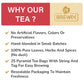 BREWIX, Rooibos Chai Tea Bags (25 Pyramid Tea Bags) Caffeine-Free, Herbal Tea, South African Red Tea | Rooibos, Cardamom, Cinnamon, Black Pepper, Nutmeg, Ginger & Clove
