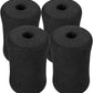 Sponge Foam Foot Pad Roller 2 Pair, Used for Replacing Gym Exercise Equipment, Suitable for 1-inch Rod (Foam 5.3" X 2.9" ；Od X 0.87" Id)