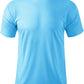 Boladeci Men's Swim Shirt Short Sleeve UPF 50+ Sun Protection SPF UV Moisture Wicking Lightweight Quick Dry Rash Guard