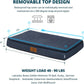Memory Foam XL Dog Bed - 4” Thick Orthopedic Beds for Extra Large Dogs - Waterproof Dog Bed with Removable Washable Cover & Wrap-Around Zipper - Ultimate Comfort and Easy Maintenance