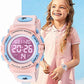 Kids Watch,Boys Watch for 3-15 Year Old Boys,Digital Sport Outdoor Multifunctional Chronograph LED 50 M Waterproof Alarm Calendar Analog Watch for Children with Silicone Band,Kids Gift