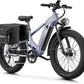 LEONX M2 Pro Electric Bike,1800W Motor Electric Bike for Adults, 26'' x 4.0'' Fat Tire Ebike with 48V 17.5AH Battery, 36MPH 85Miles Long Range Electric Mountain Bike, Up to 110 Nm