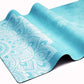 YOGA DESIGN LAB | The Combo Yoga Mat | 2-in-1 Mat+Towel | Eco Luxury | Ideal for Hot Yoga, Power, Bikram, Ashtanga, Sweat | Studio Quality | Includes Carrying Strap!