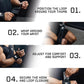 Gymreapers Weightlifting Wrist Wraps (IPF Approved) 18" Professional Quality Wrist Support with Heavy Duty Thumb Loop - Best Wrap for Powerlifting Competition, Strength Training, Bodybuilding